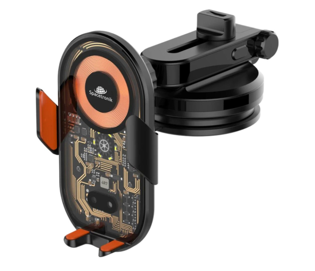 Spacetronik SR004 do ładowania bezprzewodowego na deskę rozdzielczą - 1287828 - zdjęcie